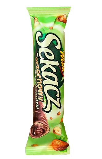 ORIEŠKY PALOVANÉ V ČOKOLÁDE, tuba Wisła, 32g