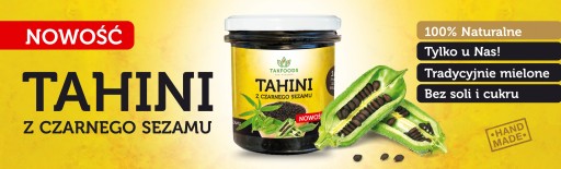 Čierne sezamové tahini! 100% prírodný, 300 g