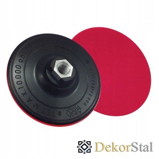 Pevný disk na suchý zips pre disky PROFIL 125 mm