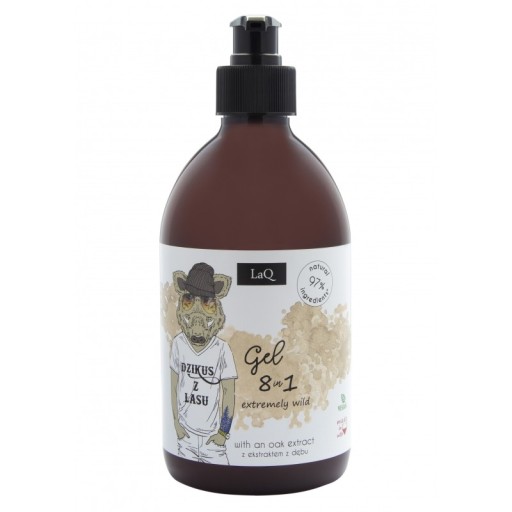 Extrémne divoký gél LAQ 8v1 Savage of the Forest 500 ml