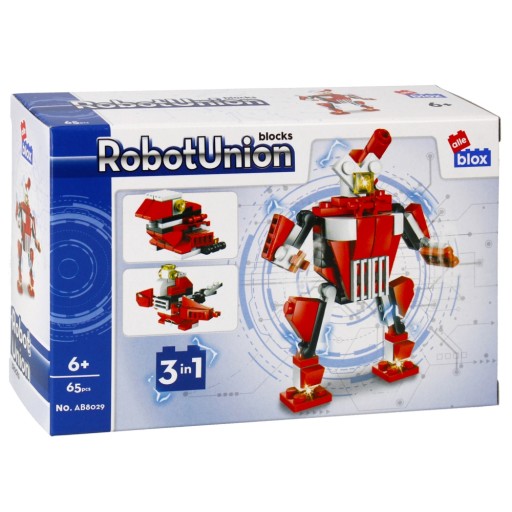 Stavebné bloky 65 prvkov Robot Alleblox