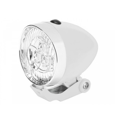 LED predné svetlo na bicykel RETRO štýl JY-592 ba