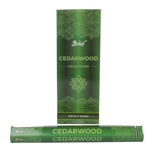 Indické vonné tyčinky BALAJI CEDAR WOODS céder 20 ks