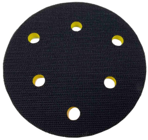 DISKOVÝ kotúč PLATE so suchým zipsom 125 mm LEŠTENIE BRÚSENIE pre excentr.