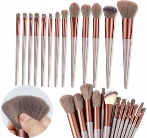Sada 13 profesionálnych štetcov na make-up + puzdro