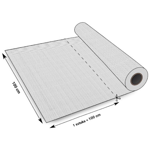 Sivé pletivo na meter 1,0 m x 1 m moskytiéra