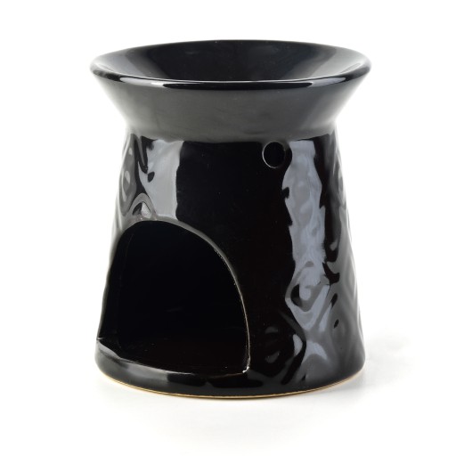 Keramický horák na olej Fisho Black 8,2x8xv9,4cm, Mondex