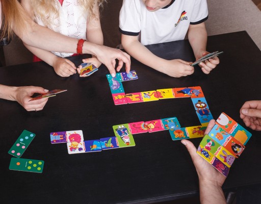 Crazy Domino Roter Kafer vzdelávacia arkádová hra pre deti