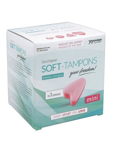 Malé ŠPONGOVÉ TAMPÓNY PRE OBDOBIE DIVÍZIE JOY 3-BALENIE
