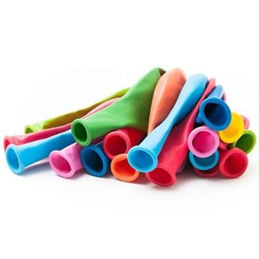 Farebné pastelové balóny MIX 20 ks, 18 cm sada