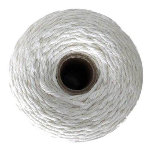 MACRAME STRING 3MM PRÍRODNÁ BAVLNA PRE ANJELSKÉ TWISTED ECRU 200m