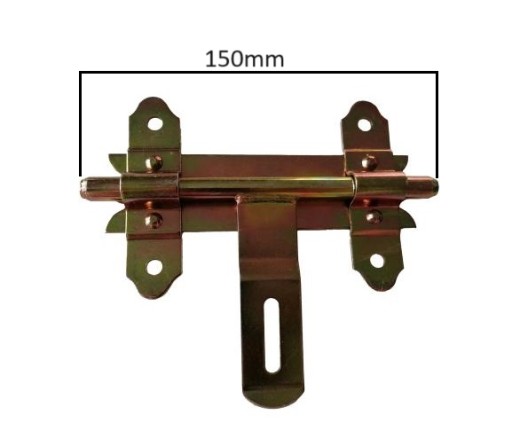Uzáver na západku garážovej brány 150mm, pozink