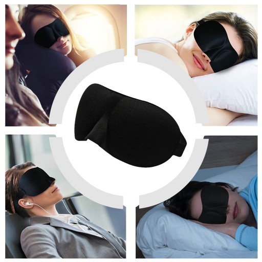 Čelenka 3D Sleeping Eye Mask pre lepší spánok
