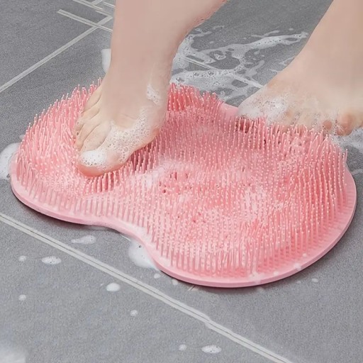 Silikónová žínka na masáž chrbta chodidiel, masér, žínka, silikónová kefa