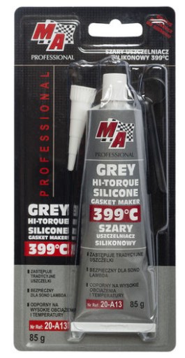 MA PRO Sivý silikónový tmel 85g 20-A13
