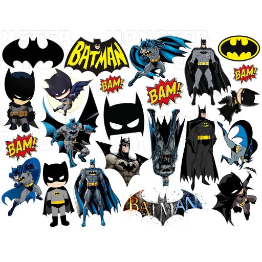 UMÝVAJÚCE DOČASNÉ TETOVANIE PRE DETI DETSKÝ BATMAN ORIGINÁLNE DIZAJNY