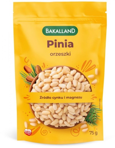 BAKALLAND Pinia celé píniové oriešky 75 g