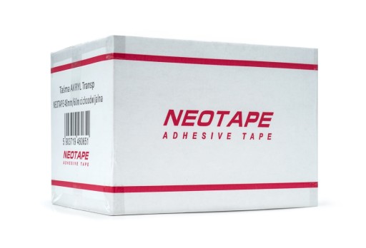 NEOTAPE TRANSPARENTNÁ PÁSKA 48MM/60M, TICHÉ NAVÍJANIE