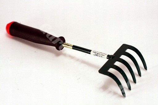 Hrable záhradné, 5 zubov, dĺžka 25 cm, kart