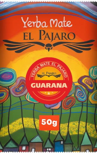 Yerba Mate El Pajaro GUARANA 50g vzorka Paraguaj