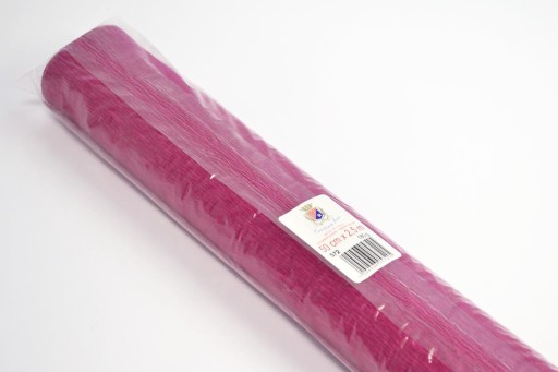 Taliansky krepový papier 572 ružový cyklámenový