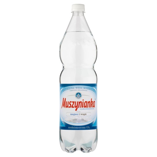 6× MUSZYNIANKA MINERÁLNA VODA VYSOKO MINERALIZOVANÁ 1,5L