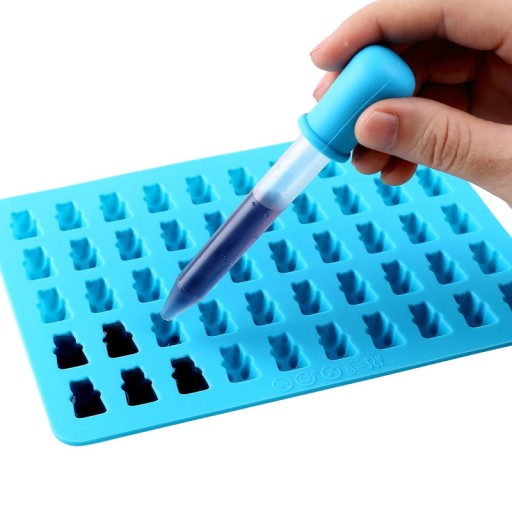 SILIKÓNOVÁ FORMA PRE MEDVEĎOV, MEDVEĎOV, ĽAD + PIPETKU