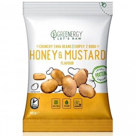 Fazuľové lupienky s medom a horčicou 60g