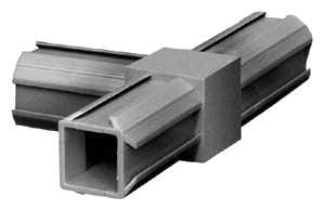 Plastová spojka 30x30x1,5, 2D3 V30 X1,5C