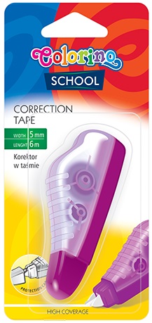 Korekčná páska 5mm x 6m COLORINO