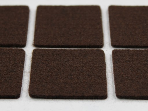 STAROSTLIVOSŤ O PODLAHU samolepiace plsti 30 x 30 mm HNEDÁ