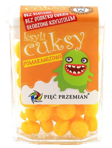 KSYLI CUKSY ORANŽOVÉ CUKROVINKY S XYLITOLOM