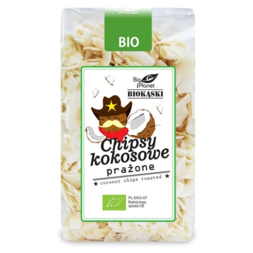 BIO pražené kokosové chipsy 150g