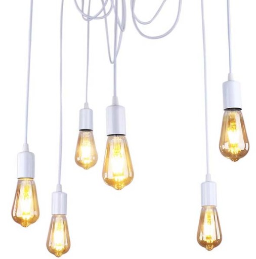 Závesné stropné svietidlo ZWIS Edison Loft E27 SPIDER