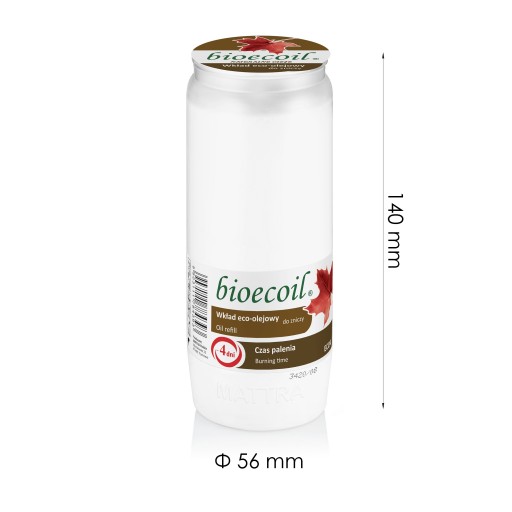 Vložka na olejovú sviečku, 4-dňová sviečka ECO4