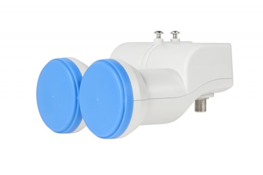 Cabletech 0,5dB zlatý duálny jednoduchý LNB konvertor