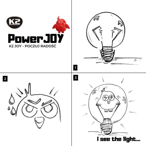 Osviežovač vzduchu do auta K2 JOY POWER bird