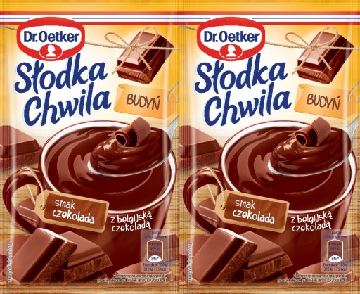 DR. Oetker Słodka Chwila Čokoládový puding 2 x 45 g