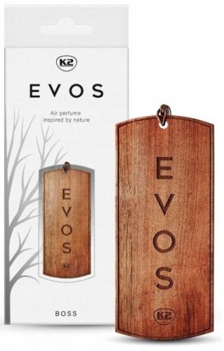 Prívesok do auta K2 EVOS BOSS SCENT