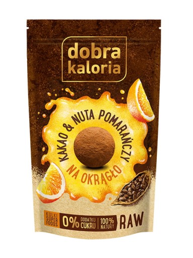 Power Balls *Kakao a nádych pomaranča* 65g - Dobrá kalória