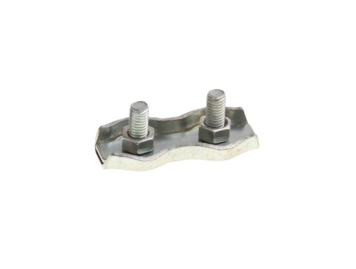 DVOJITÁ SVORKA SEDLNÉHO LANA 4 mm