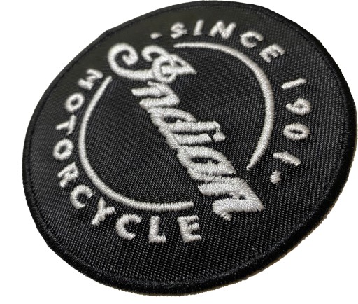 Indický Thermo Patch Motorcycle Motor vyšívaný