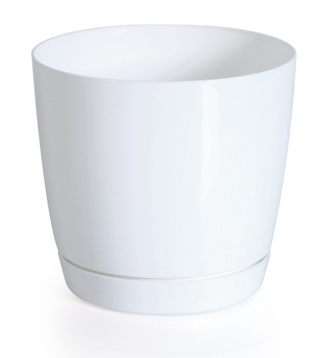 KVETINÁČ SO STOJANOM, priemer 15,5 cm, LESKLÝ