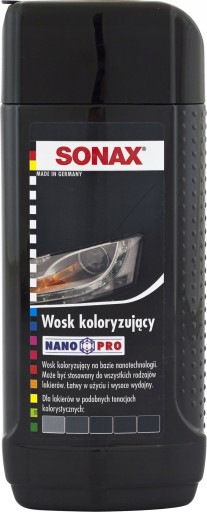 SONAX NANO FARBIACE VOSK ČIERNA 250ml