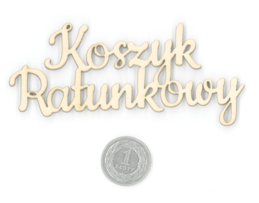 Drevený nápis Rescue Basket pre mladý pár