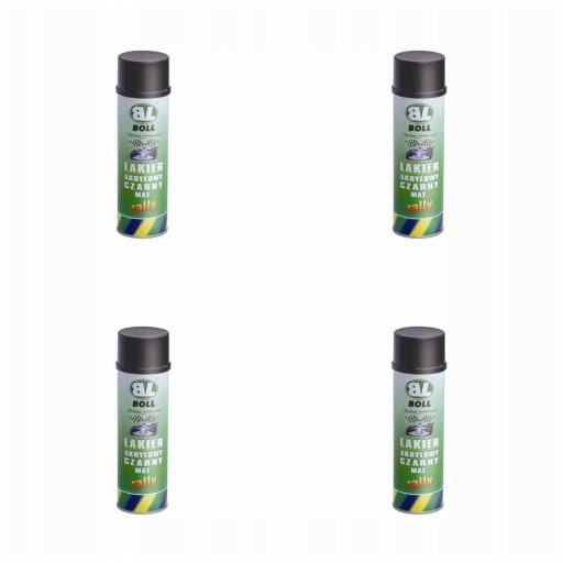 BOLL AKRYLÁTOVÁ PLACHTA ČIERNY SPREJ 500ml