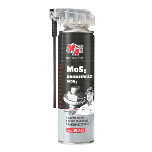 ODSTRAŇOVANIE HRDZE MOS2 500ML PROF LINE. APLIKÁTOR
