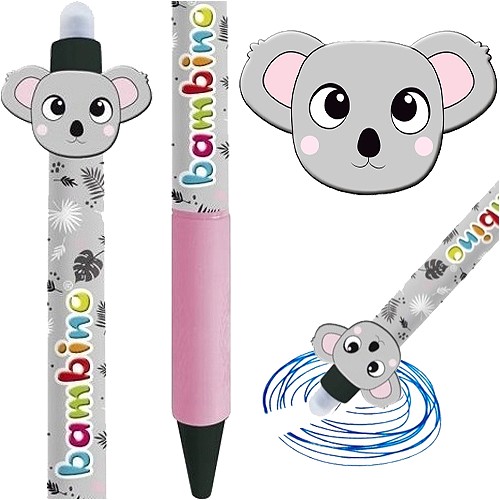 SMAZATELNÝ GUĽOVÝ BOD AUTOMATICKÉ ERGONOMICKÉ MODRÉ BAMBINO