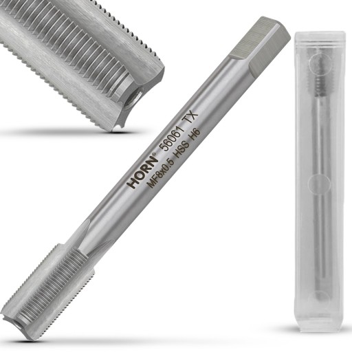 M8 RUČNÝ ZÁVITEĽ M8x0,5 mm. HSS DIN-2181/1P
