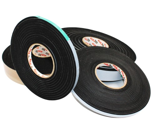 EPDM tesnenie z mikrogumy, hrúbka 5 mm, hrúbka 6 mm/5 m